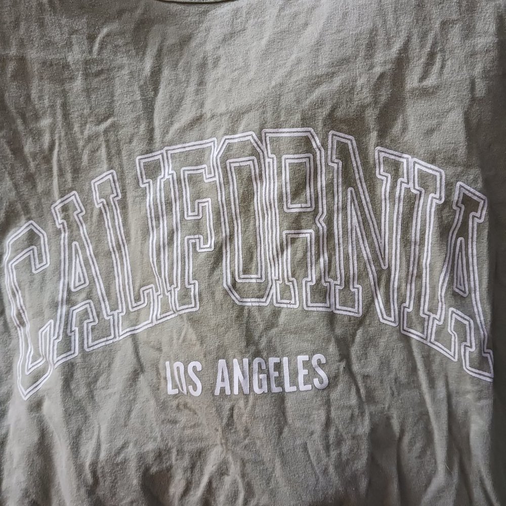 california los angels t-shirt used